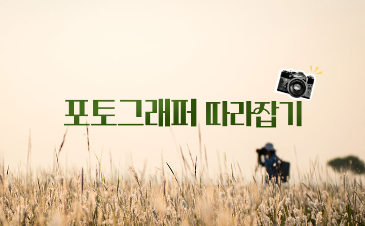 포토 라이프, 포토그래퍼 따라잡기