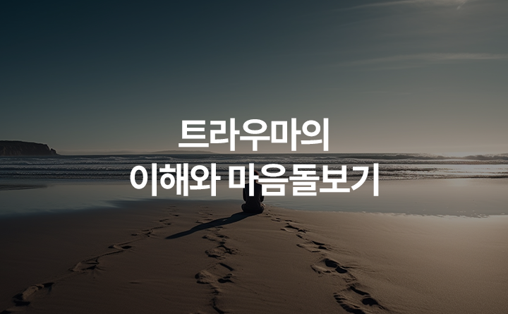 보건복지부 국립정신건강지원센터 트라우마의 이해와 마음돌보기